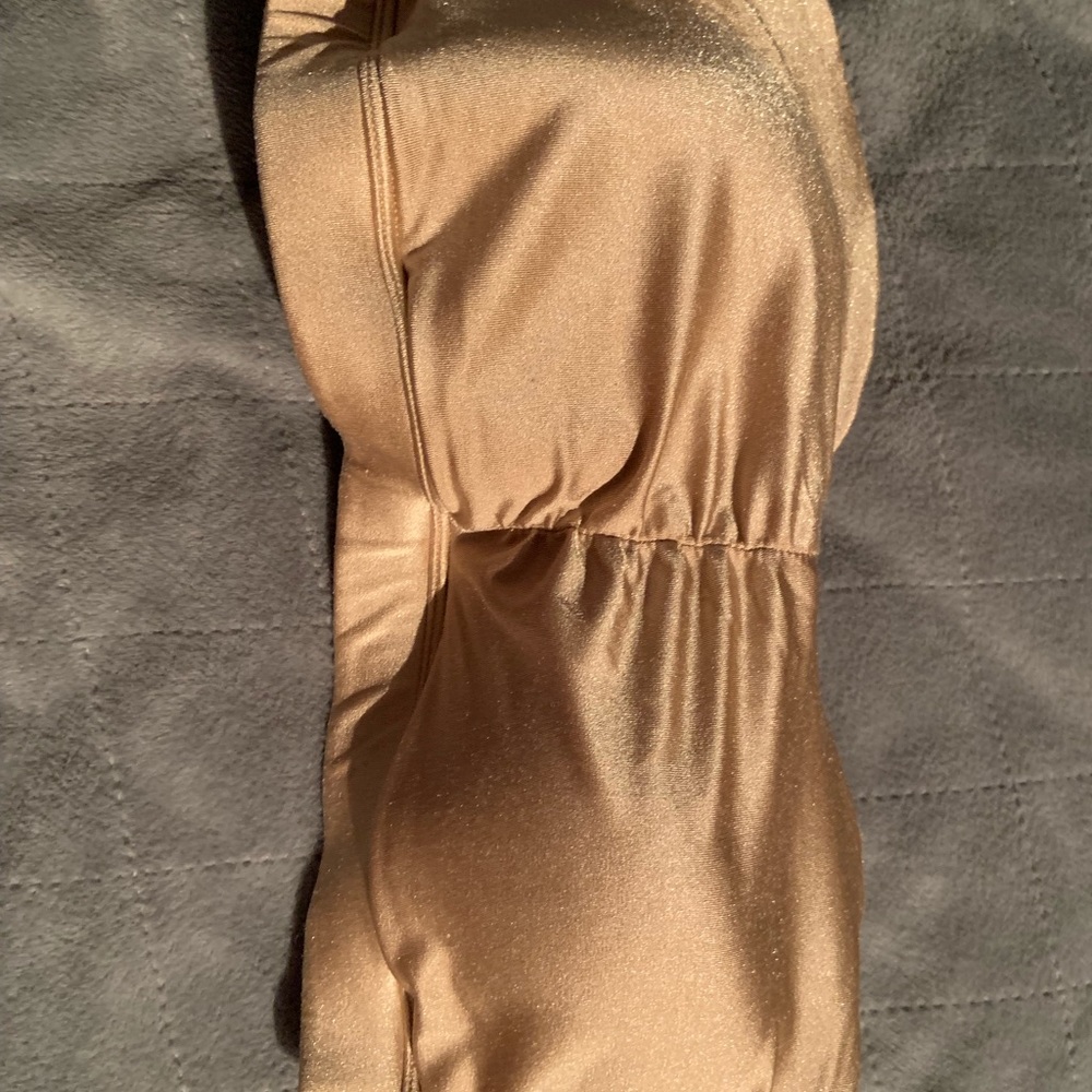 Strapless nude bra